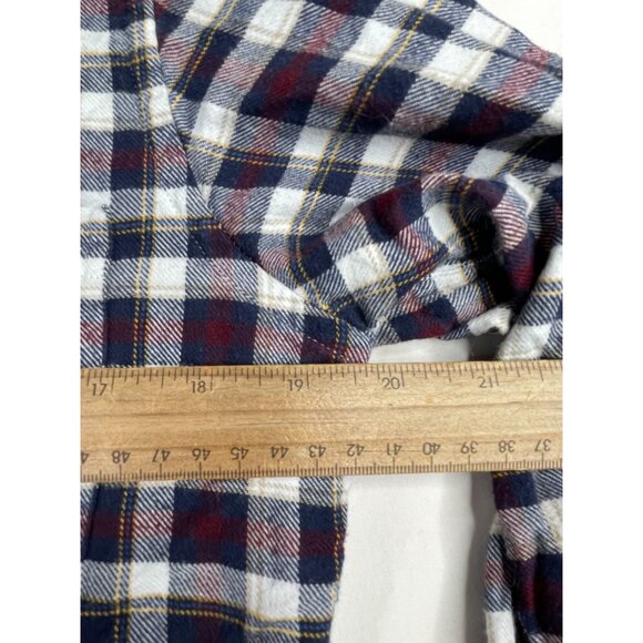 Brooks Brothers Regent Plaid Long Sleeve Button Down size Small Blue/Red - Picture 5 of 6